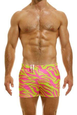 Modus Vivendi Tiger Print Men's Swim Shorts